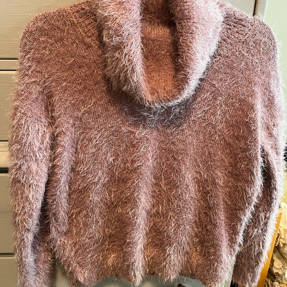 Dusty rose sweater